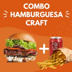 Combo Hamburguesa Craft